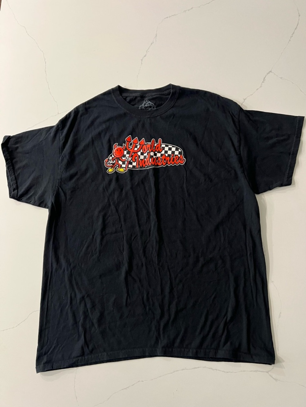 World Industries Men’s Size XL Retro-Logo, Vintage Skateboard 90s